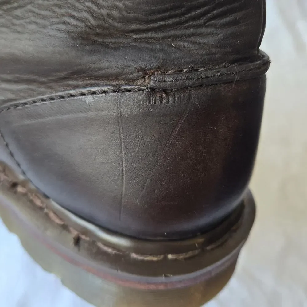Vintage Dr Martens 11539 Men's Lace Up Ankle Boots Brown Size 11